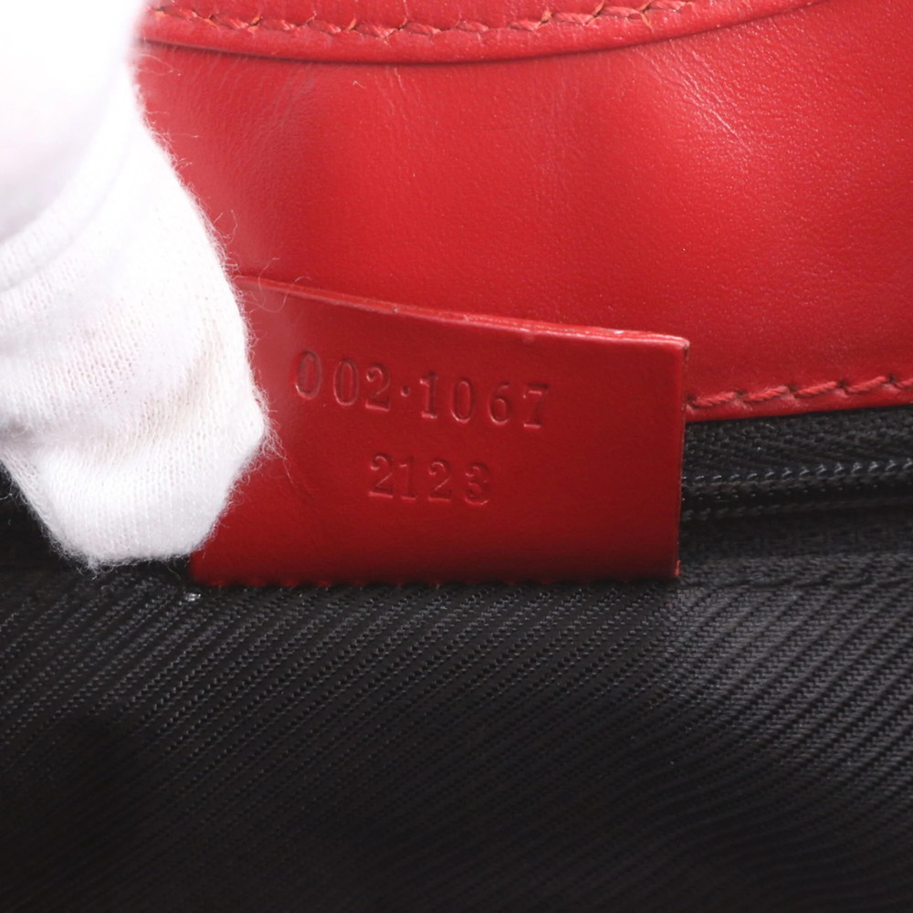GUCCI Cream Leather Jackie Tote Bag - Picture 9 of 11